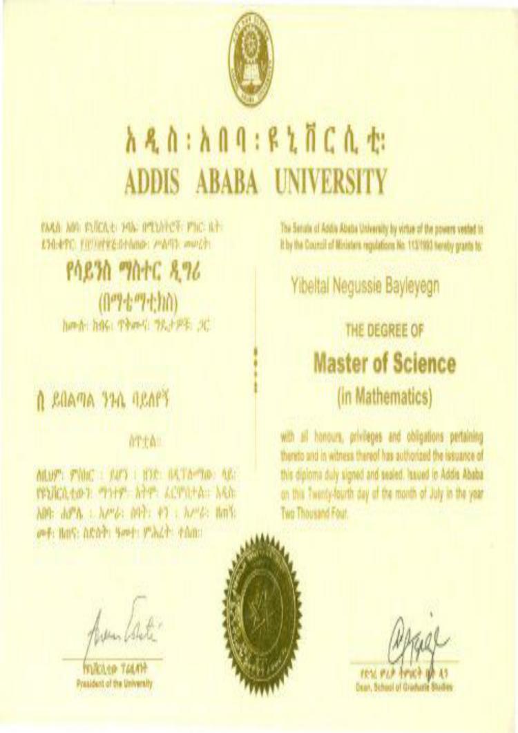 Buy Degree From the Addis Ababa University