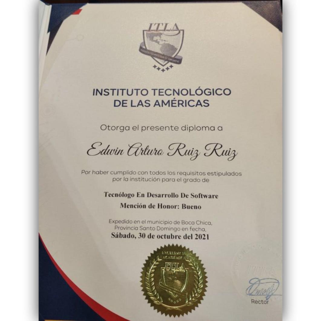 Buy degree from the Instituto Tecnológico de Santo Domingo