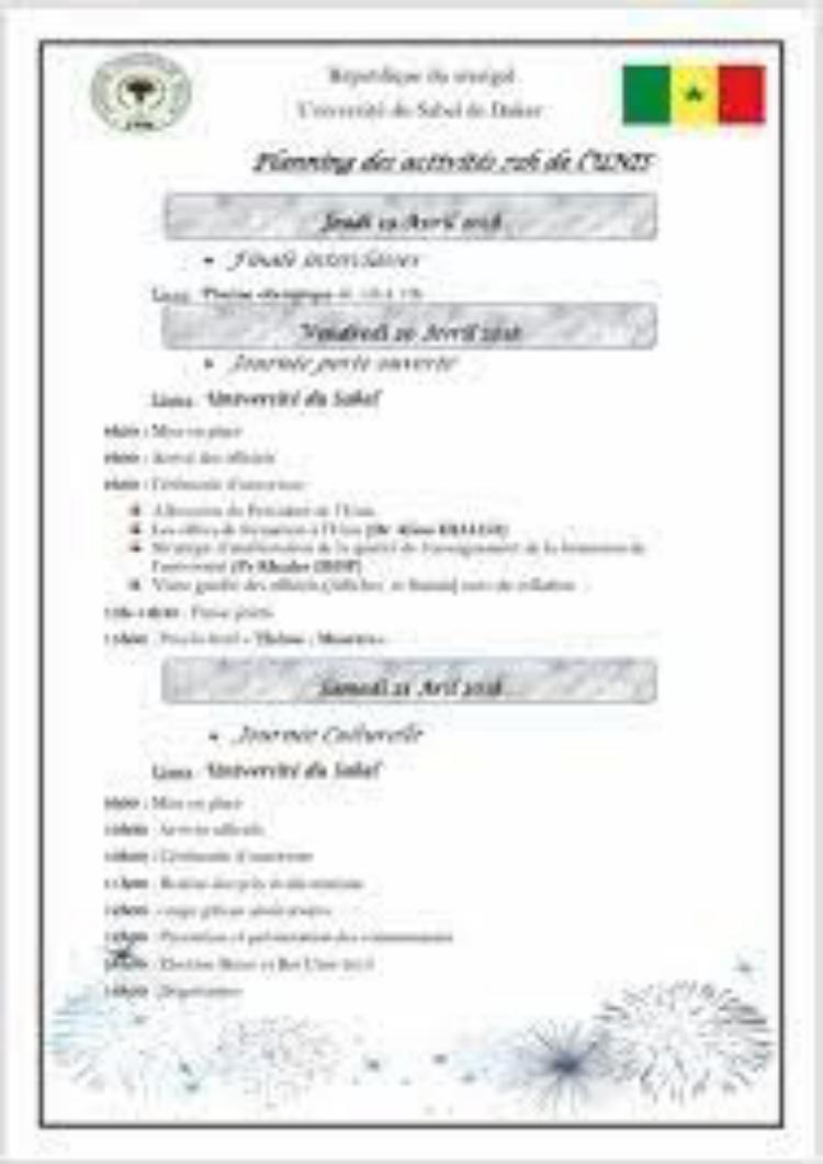 buy degree from the Université du Sahel
