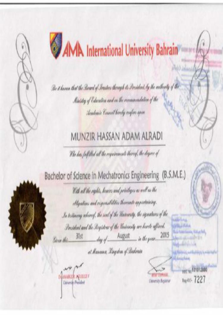 Buy Degree From the University of Bahrain