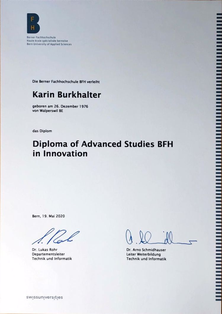 Buy college degree from the Berner Fachhochschule