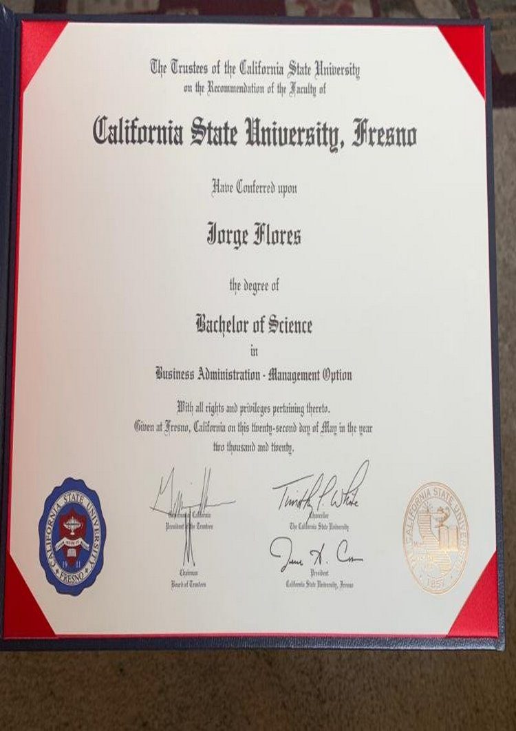 Buy college degree from The California State University, Fresno