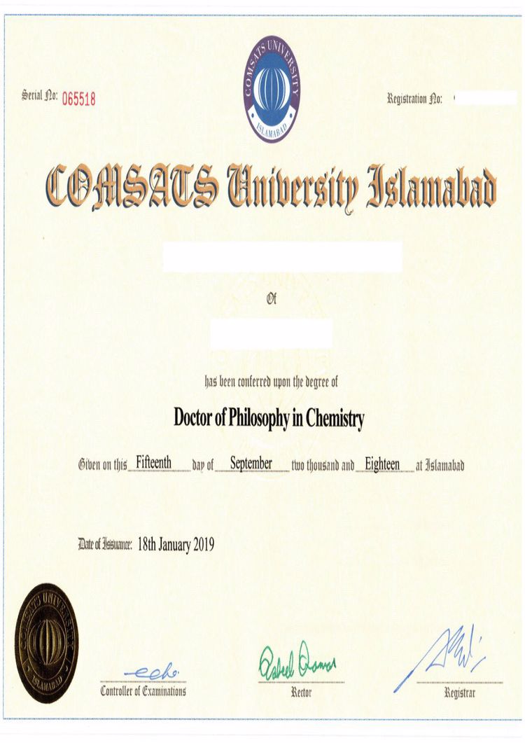 Buy college degree from the COMSATS Institute of Information Technology