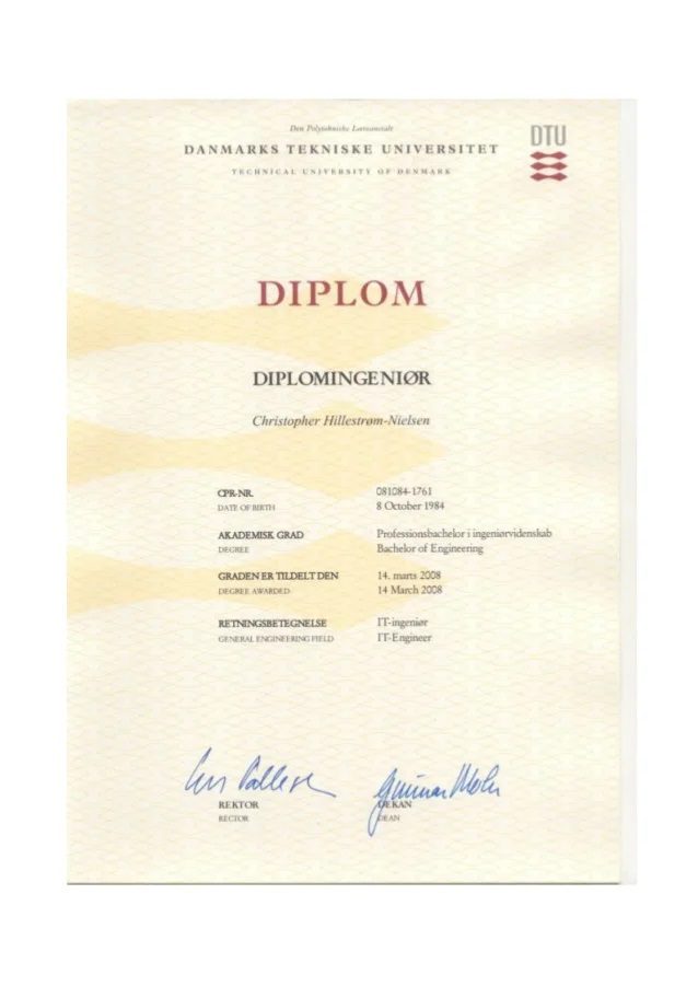 Buy college degree from The Danmarks Tekniske Universitet