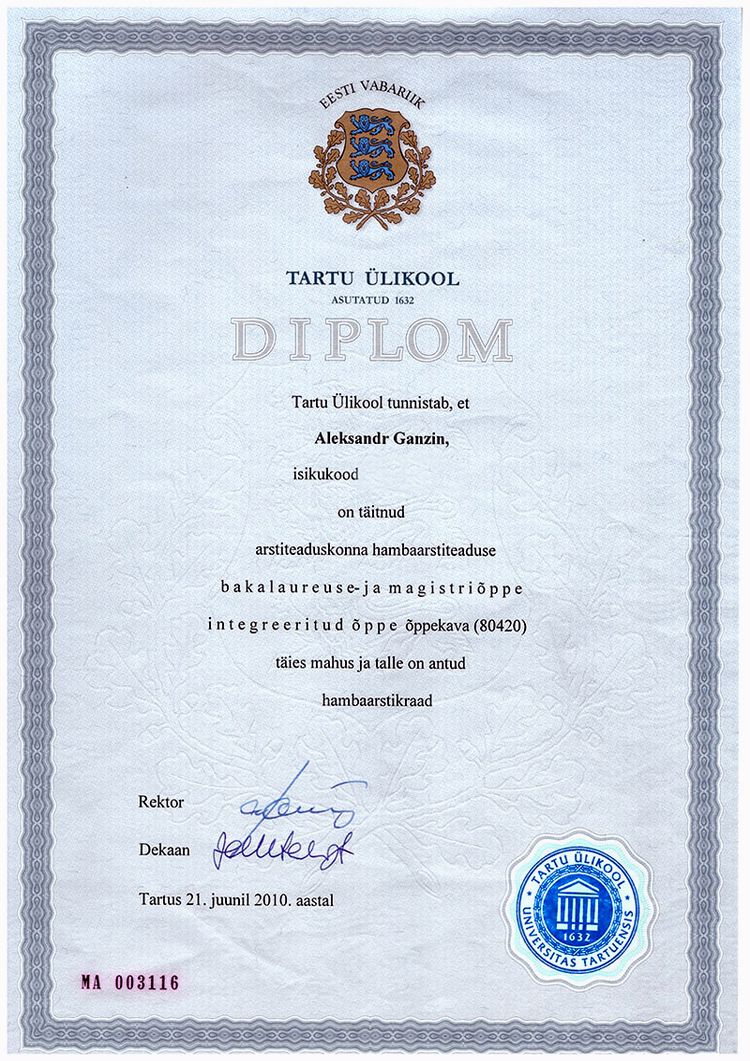 Buy college degree from The Eesti Kunstiakadeemia