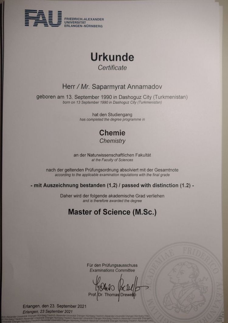 Buy college degree from the Friedrich-Alexander-Universität Erlangen-Nürnberg