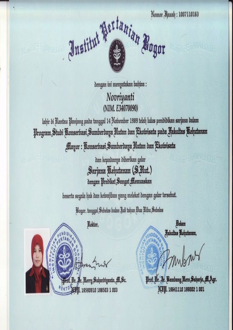 Buy college degree from the Institut Pertanian Bogor