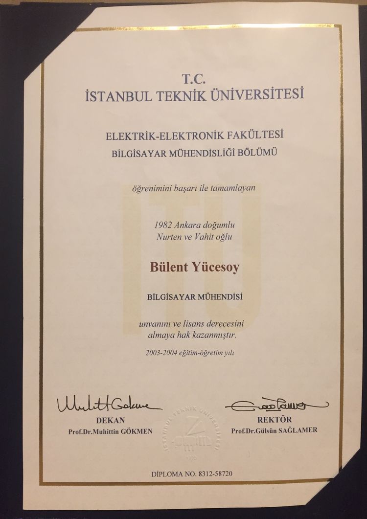 Buy college degree from the Istanbul Teknik Üniversitesi