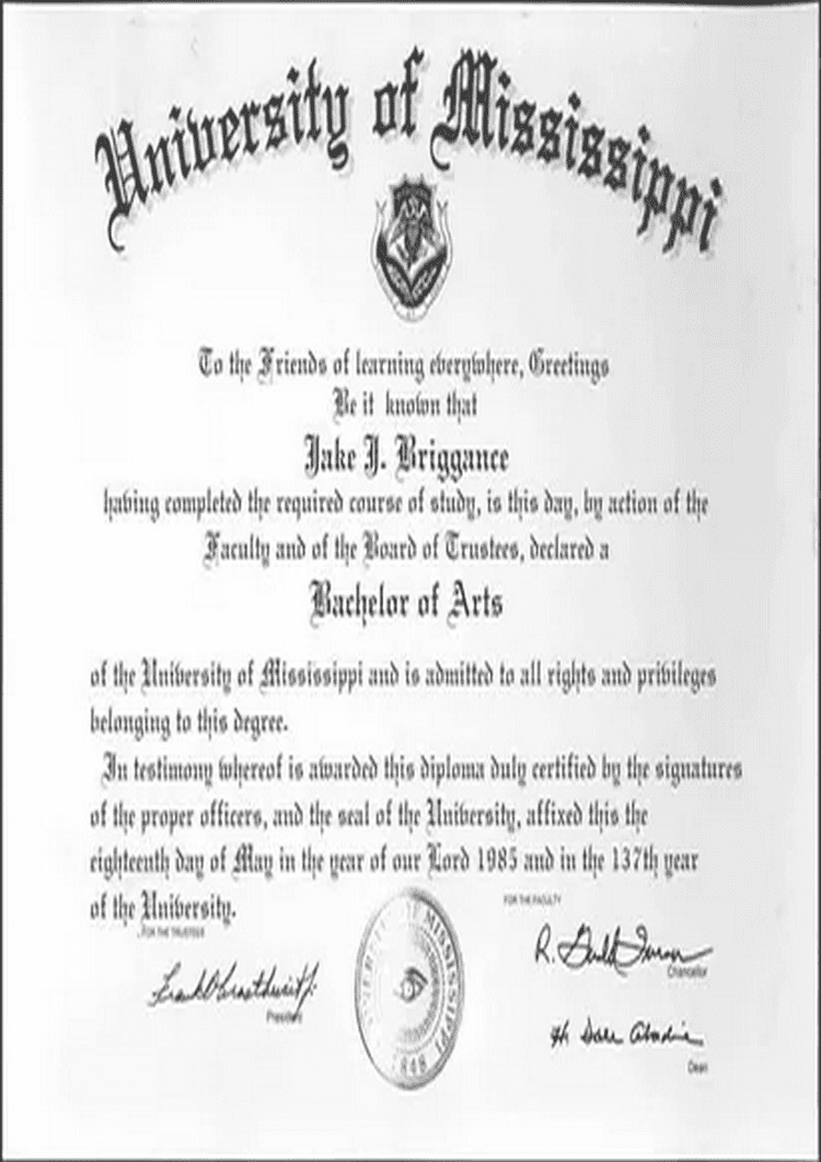 Buy college degree from The Mississippi State University