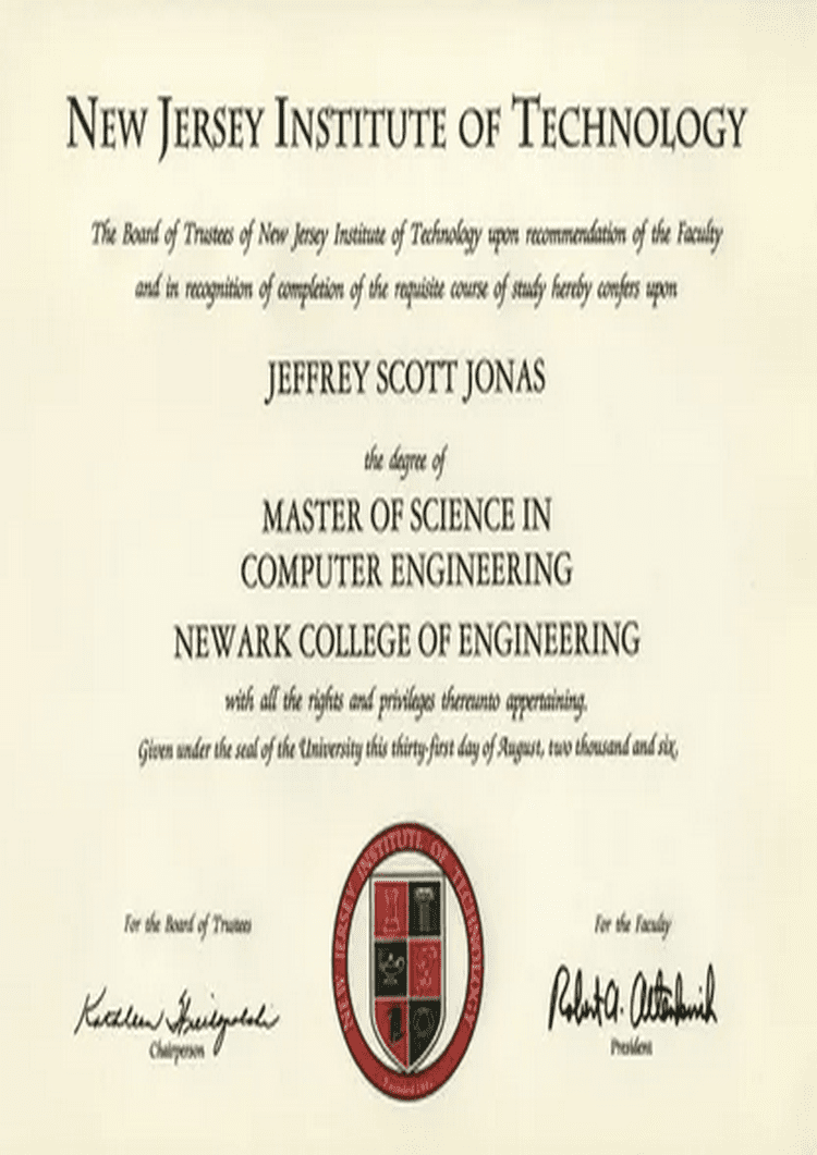 Buy college degree from The New Jersey Institute of Technology