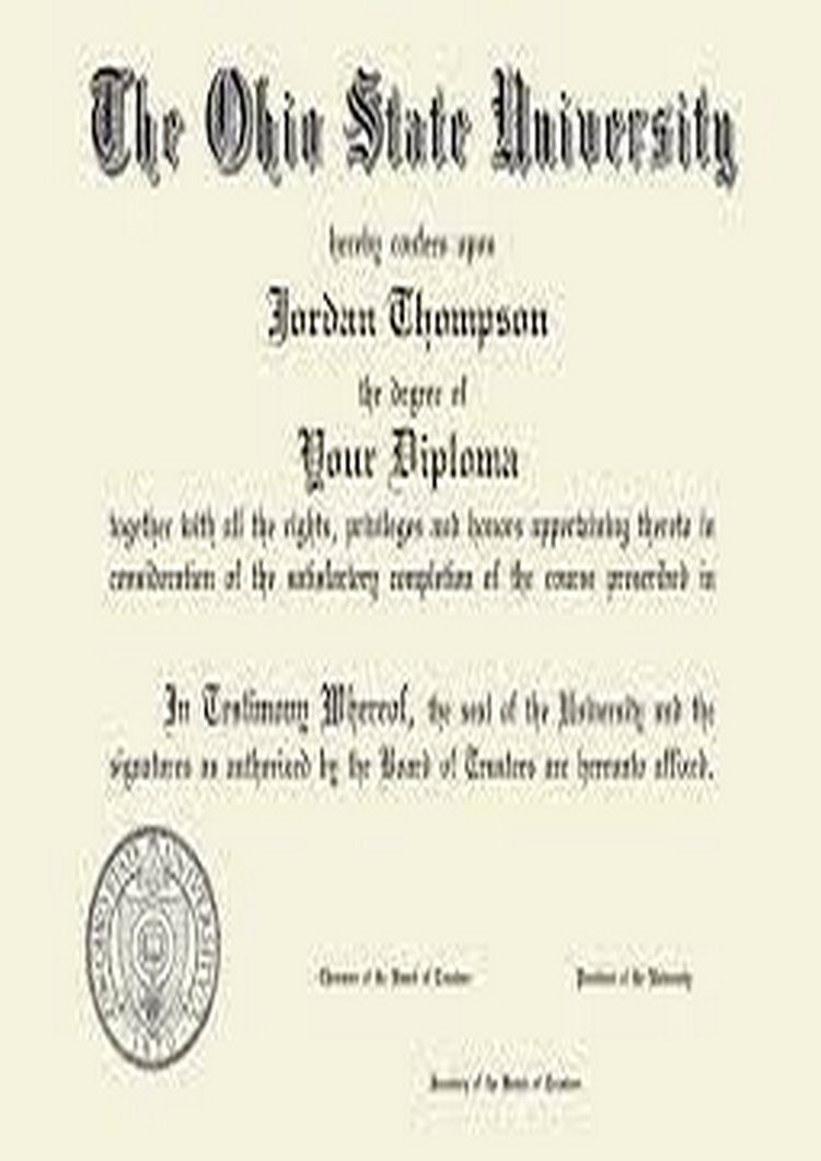 Buy college degree from The Ohio University