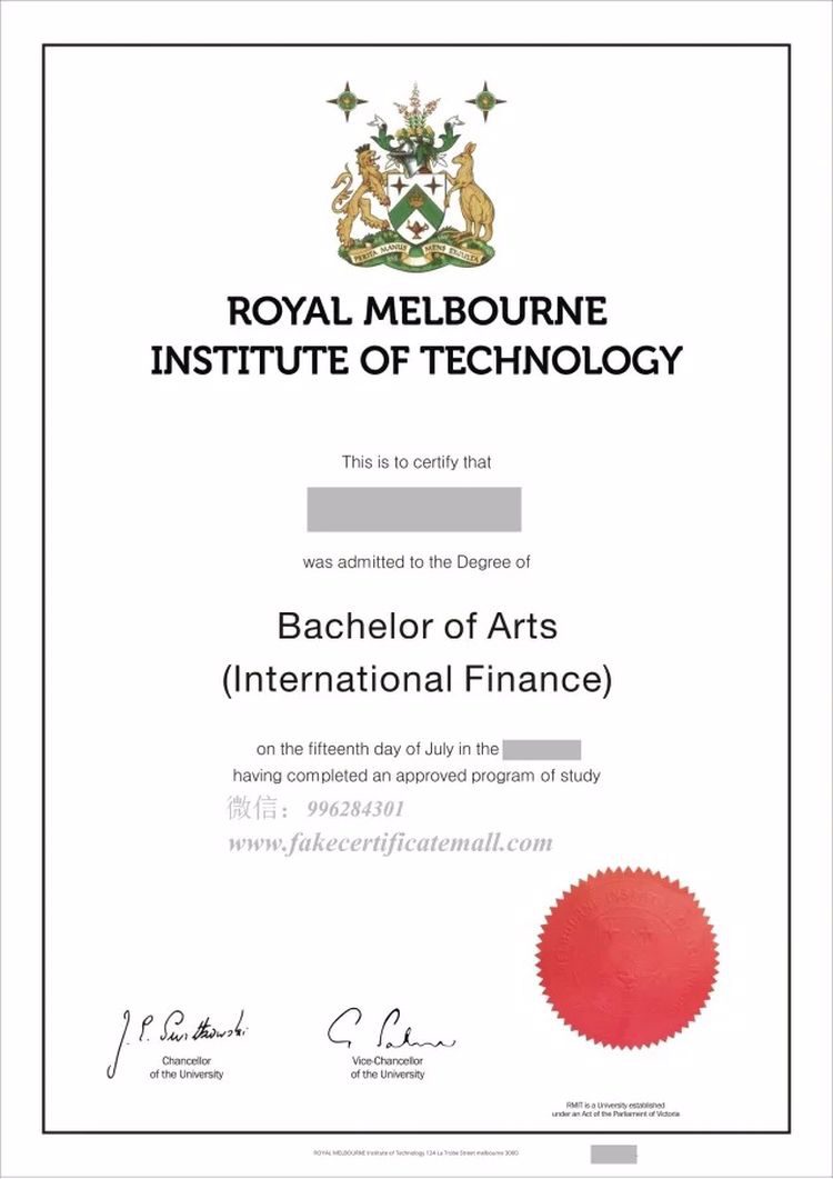 Buy college degree from the RMIT University