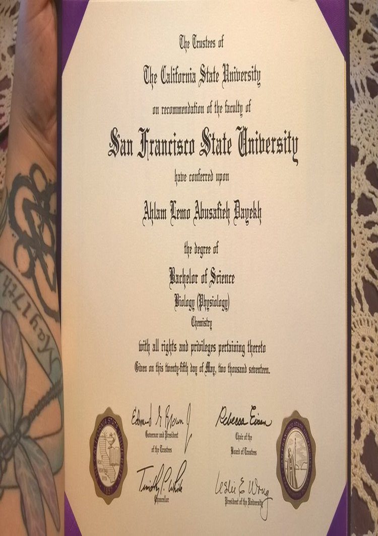 Buy college degree from The  San Francisco State University