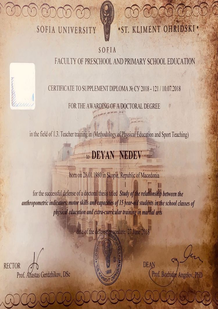 Buy college degree from the Sofia University St. Kliment Ohridski