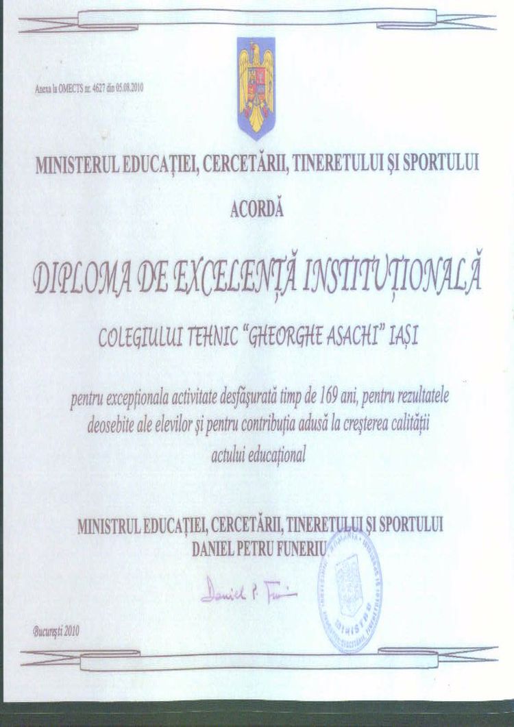 Buy college degree from the Universitatea Tehnica Gheorghe Asachi din Iasi