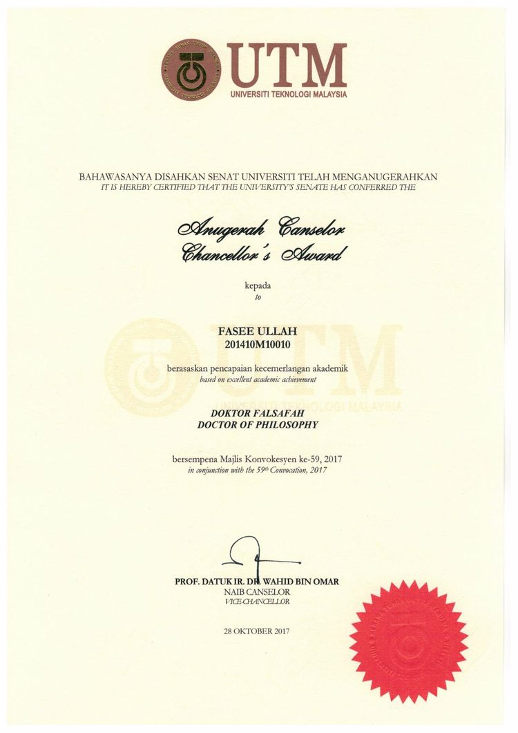 Buy college degree from The Universiti Teknologi Malaysia
