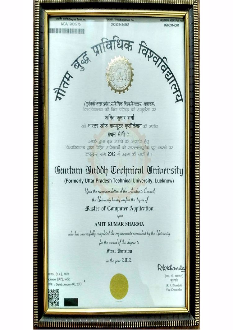 Buy college degree from The Gautam Buddha University