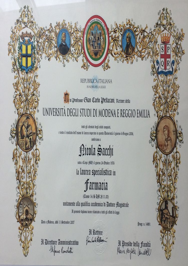 Università degli Studi di Modena e Reggio Emilia
